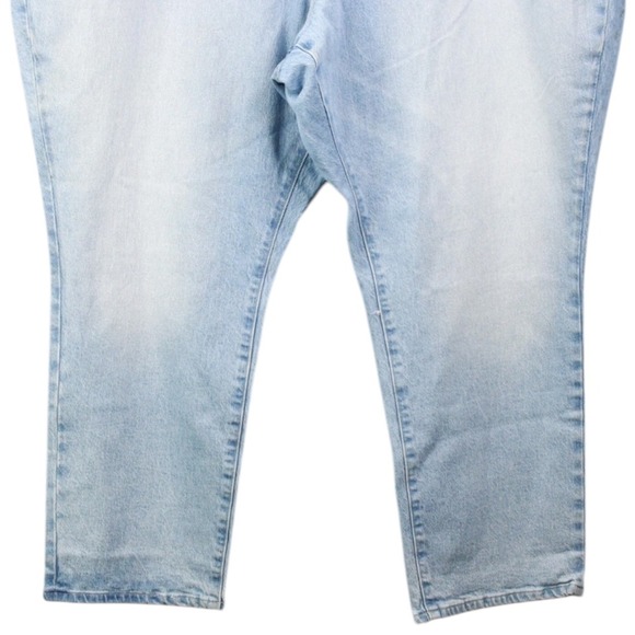 Good American Womens Jeans Size 26 Light Wash Good Classic  Distressed High Rise - Picture 4 of 9